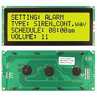 Newhaven Display NHD-0420E2Z-FL-YBW Character LCD Module STN- Y/G Transfl 146.0 x 62.5