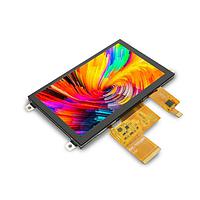 Mikroe MIKROE-4279 TFT LCD Displays 5" TFT Color Display with Capacitive Touch Screen and frame