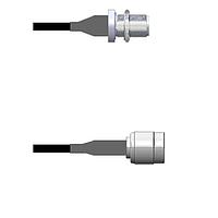 Amphenol Custom Cable Q-1U0520003006i RF Cable Assemblies N-SJB/TNC-SP G174 6I