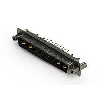 EDAC 627-21W4624-1T4 Mixed Contact D-Sub Connectors Vertical Combo Dsub