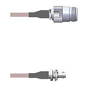 Amphenol Custom Cable Q-2000P0005024i RF Cable Assemblies N-SJ/HDBNC-SJB G316 24I