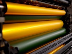 Diagram illustrating squeeze between offset printing cylinders