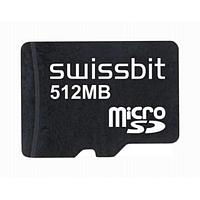 Swissbit SFSD0512N1BN1WI-I-ME-111-STD MicroSD Cards Industrial microSD Card, S-250u, 512 MB, SLC Flash, -40C to +85C