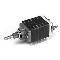 Electroswitch C2P0408S-A Rotary Switches 4P 8 POS 30DEG ADJ SHRTNG VERTICAL PCB