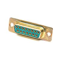 Cinch DAM15SA156 Receptacle DSUB 15F SOD G50 ZINC