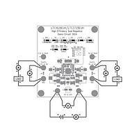 Analog Devices DC392A-A Voltage Regulator - Switching Regulator LTC1628CUH - High Efficiency Dual Regula