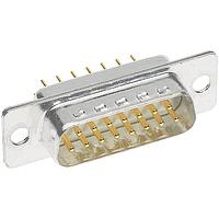 HARTING 09642227240 Plug 15P MALE STRAIGHT 3900 pf/ THRU HOLE