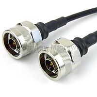 Fairview FMC0101200 N Male to N Male Cable LMR-200 Coax with Times Microwave Connectors