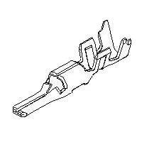 Molex 50038-8100 Terminals SPLASH PROOF TERM 20-22 AWG