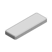 Masach Tech MS412-10C-NS EMI/RFI Shield Cover, Two-Piece 41.8 x 14.2 x 3.2mm Two-piece Drawn-Seamless RF Shield/EMI Shield COVER (Nickel-Silver)