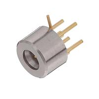 Amphenol SV Microwave 3211-60034 PCB Connectors SMPM PCB Mt 4-Leg Strt Male R/A Cont