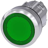 SIEMENS A6X30139677 Flat Button ILLUMINATED PUSHBUTTON. GREEN