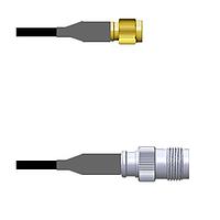 Amphenol Custom Cable Q-3E04L000D072i RF Cable Assemblies SMA-SP/TNC-SJ LMR19 72I