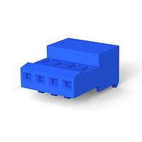 AMP Connectors - TE Connectivity 3-640470-4 Receptacle Housing 04P MTA100 CONN ASSY ON TAPE