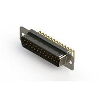 EDAC 621-M25-260-WT1 D-Sub Connectors - Standard Density Right Angle D-Sub Connector