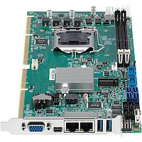 NexCOBOT 10P00088901X0 Single Board Computers PICMG 1.3 Full-size SBC, SHB, 8th Gen Coffee Lake , Q370, Intel LGA1151, DDR4 DIMM, support triple display, LAN x2, USB 3.1Gen1/2 x2, USB 3.1 Gen1 x4, USB 2.0 x1, SATA 3.0 x4, M.2 (support SATA & PCIe storage), COM x4, LPT x1, Onboard TPM.
