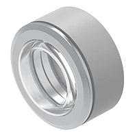 EAO 14-955.3 Front Bezel Front bezel-set, flush mounting D35 natural D30,5 with silicone membrane