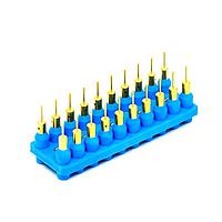 Radiall R929992000 Accessories BANANA / 2MM SERIE FEMALE 20WAY 12MM PIN BLUE