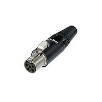 REAN RT5FC-B Cable Connectors 5P FEMALE TINY CABLE BLK HSG Au CONT REA
