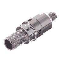 Amphenol Times Microwave Systems EZ-400-SF-X Connectors SMA-female (jack) crimp connector, non-solder pin, no braid trim