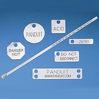 Panduit MT172W38-M Wire Labels & Markers Marker tag, one hole, 304 Stainless Stee