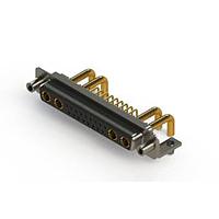 EDAC 630-21W4250-3T5 Mixed Contact D-Sub Connectors Right-angle Power Combo D-Sub Connector