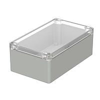 BOPLA 02221100 Enclosures for Industrial Automation ENCLOSURE, EUROMAS PC, 200 X 120 X 75MM, CLEA, LID, POLYCARBONATE, RAL 7035 BASE, M 221 G