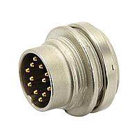 Amphenol Tuchel T 3506 300 Connectors FR MOU M RECPTL 8C SILVER PLATED
