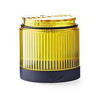 Auer Signal 910017405 Visual Module PC7DC LED steady light module 24 V AC/DC yellow, black