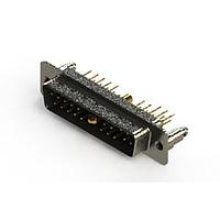 EDAC 627-21W1224-2N5 Mixed Contact D-Sub Connectors Vertical Combo Dsub