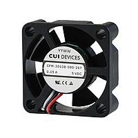 Same Sky (formerly CUI Devices) CFM-3010B-0130-373-20 DC Fans dc axial fan, 30 mm square, 10 mm, 4.5~5