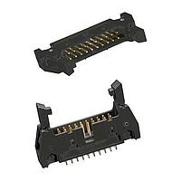 3M Electronic Solutions Division N3408-5203RB Header and Ejector 16P R/A SOLDER TAIL LATCH/EJECTOR