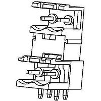 Molex 39528-5022 Headers 5.0MM EURO HDR RA DL STACK GRN 22CKT