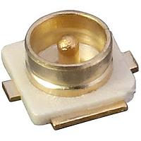 Linx Technologies - TE Connectivity CONMHF1-SMD-G-T PCB Connectors MHF1 Connector Receptacle, Male Pin 50 Ohm Surface Mount Solder, Gold Plated