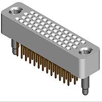 AirBorn RC422-128-000-5900-302 Rectangular MIL Spec Connectors Stackable Press-Fit Compliant Pin/Socket