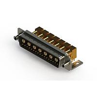 EDAC 629-24W7640-5T6 Mixed Contact D-Sub Connectors Right-angle Power Combo D-Sub Connector
