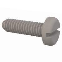 Essentra Components 010172P025 Pan Slotted Pan Slotted Screw, #1-72 Thread, 1/4 Lg