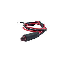 Mallory Sonalert FL1P-6XW-1-R24V Panel Lights LED RED 6MM NUT 24VAC/DC