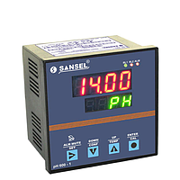 Sansel PH 600-1 Online PH Indicator with High Temperature Electrode (-2~16pH; ±0.01pH; Relay+Retransmission+Rs485modbus)
