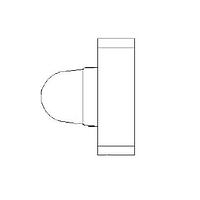 Inolux IN-S126ESGHIR IR Emitters (IR LEDs) Side View / 1210 / 3.0x2.55x1.6 / Dome
