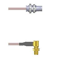 Amphenol Custom Cable Q-0702Q000R018i RF Cable Assemblies BNC-SJB/SMA-RJB G316D 18I