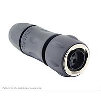 Eaton Souriau-Sunbank UTGX6JC103P Plugs Plug, with cable gland backshell, for 3 male contacts,  IP68/69K