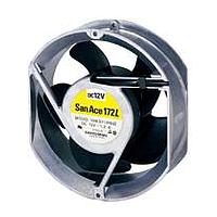 Sanyo Denki 109L5748H5D01 Axial Axial Fan, 172x150x51mm Sidecut, 48VDC, Long Life, Ribless, Lock Rotor Sensor