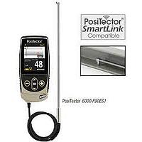 DEFELSKO F90ES1 Coating Thickness Gage for Ferrous Metal Substrates (0-1150 um, ferrous,longest probe, standard)