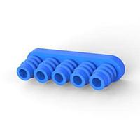 AMP Connectors - TE Connectivity 2029362-1 Pin & Socket Connectors 05P UMNL BLUE GANG WIRE SEAL