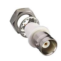 Linx Technologies - TE Connectivity CONBNC004 Connectors BNC Connector Jack, Female Socket 50 Ohm Bulkhead Mount, Solder Pot