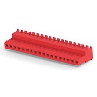 AMP Connectors - TE Connectivity 4-640620-8 Receptacle Assembly 18P MTA100 CONN ASSY F/T RED