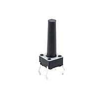 E-Switch TL1105HF100Q Tactile Switch Thru hole 6mmx6mm SPST-NO 0.05A 50V