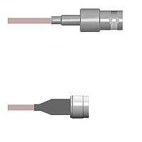 Amphenol Custom Cable Q-0302I0005060i RF Cable Assemblies BNC-SJ/N-SP G316 60I