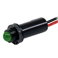 VCC L6-0-3019-9901-A-S Indicators PMI Dia .276" (7mm) Green 12V